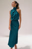 Marquess™ | Satin Halter Gown