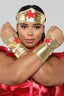 Super Babe 5-delars kostymset - Röd