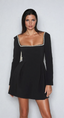 Gytha | Elegantes Kleid mit Perlenakzenten
