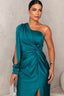 Ada | Elegant Drape Evening Gown