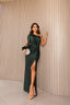 Ada | Elegant Drape Evening Gown
