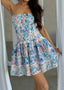 Kaylee | Abito floreale senza spalline