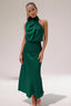 Marquess™ | Satin Halter Gown