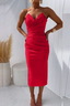 Juno | Vestido elegante drapeado