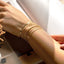 Blodwen | Delicate Gold Layered Bracelet Set