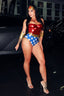 Super Babe 5-delars kostymset - Röd