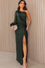 Ada | Elegant Drape Evening Gown