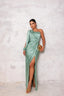 Ada | Elegant Drape Evening Gown