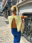 Amy | Strick-Cardigan Rückfreies Top