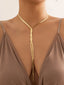 Lilliana | Kedja Vridning Tofs Halsband