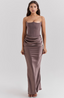 Tessa | Strapless Maxi Jurk