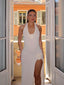 Claire | Maxikleid mit ärmellosem Design