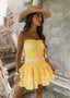 Anya | Rüschchen Mini Kleid
