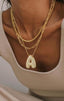 Urith | Gold Letter Pendant Necklace