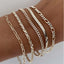 Ysabeau | Classic Minimalist Chain Bracelet Set