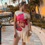 Veloura™ | Floral Print Mini Dress