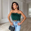 Yara | Sophisticated Feather-Embellished Blouse