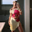 Veloura™ | Floral Print Mini Dress