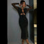 Ismaylina | Robe Éblouissante en Strass