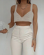 Diantha | Ivory Gem Lace Bralette