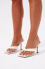 Anika White Heel