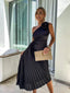 Ophelia | Stylish Pleated Dress