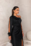 Ada | Elegant Drape Evening Gown
