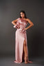 Ada | Elegant Drape Evening Gown