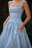 Ariana | Vestido midi sin mangas