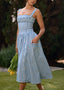 Ariana | Vestido midi sin mangas