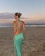 Chandria | Maxikleid mit geflochtenem Detail und Seitenschlitz
