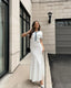Élodie | Contrast Maxi Dress