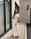 Élodie | Contrast Maxi Dress