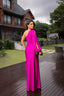 Ada | Elegant Drape Evening Gown
